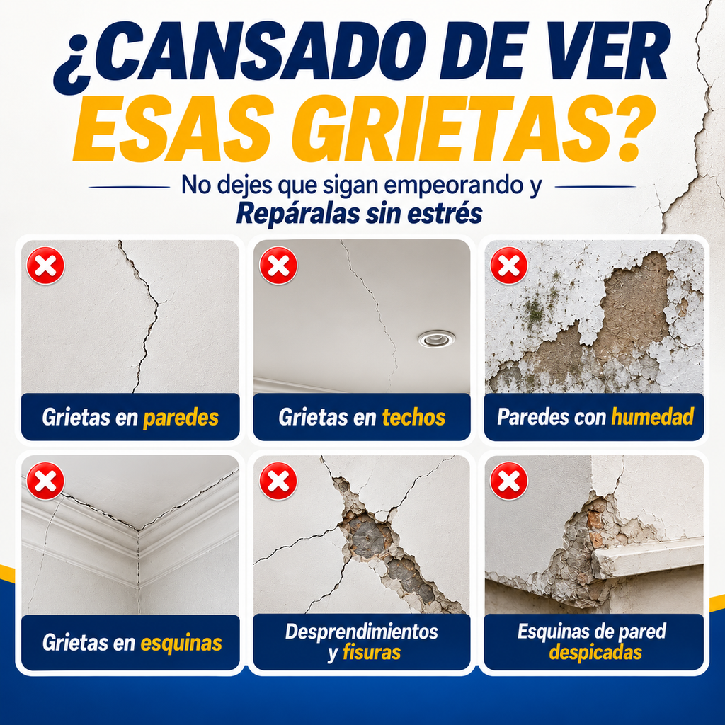 ReparaWall™ Cemento Acrílico Restaurador