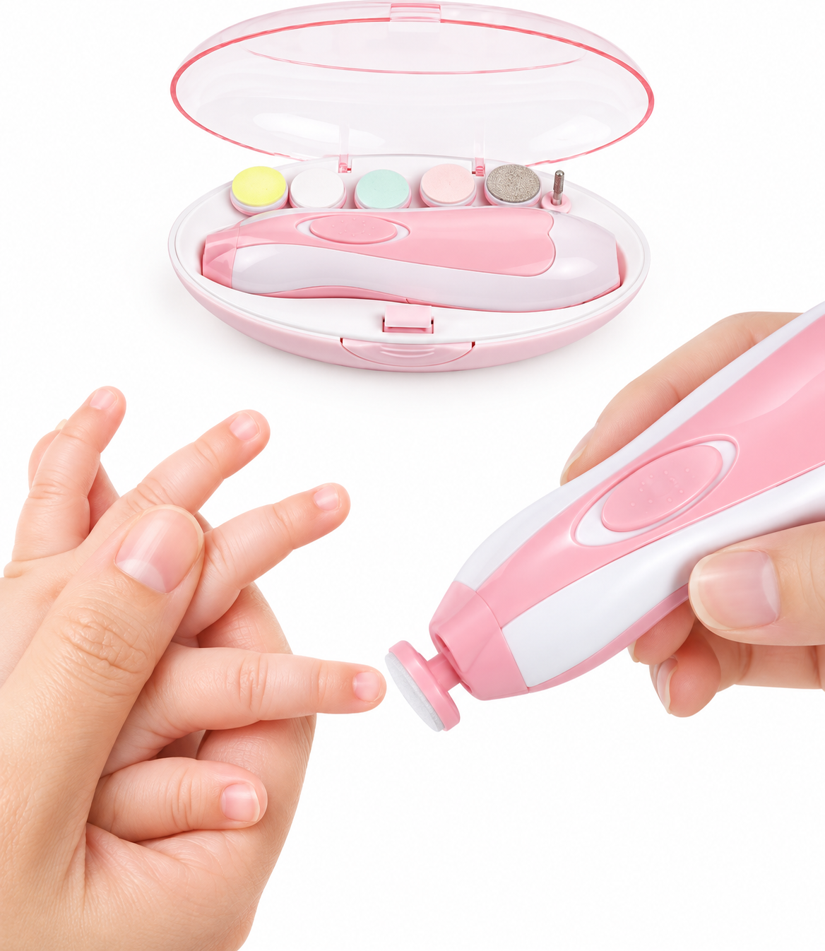 Lima Eléctrica Uñas Para Bebes